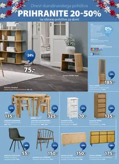 JYSK katalog akcije – veljaven od 10.12.2025 | Stran: 11 | Izdelki: Furnir, Miza, Stol, Omarica