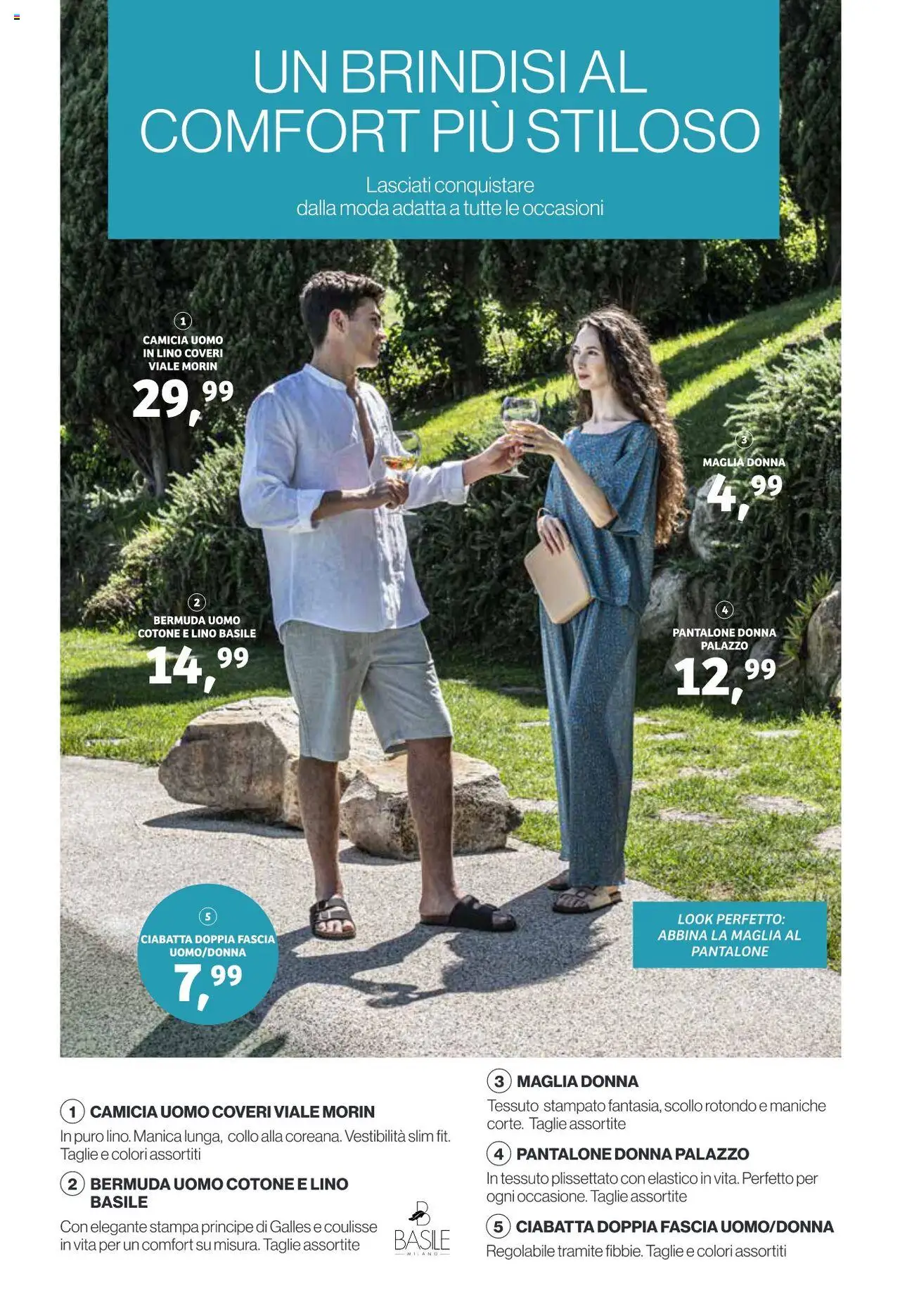 Volantino IN's del 31.05.2025 | Pagina: 10 | Prodotti: Camicia, Bermuda, Stampa