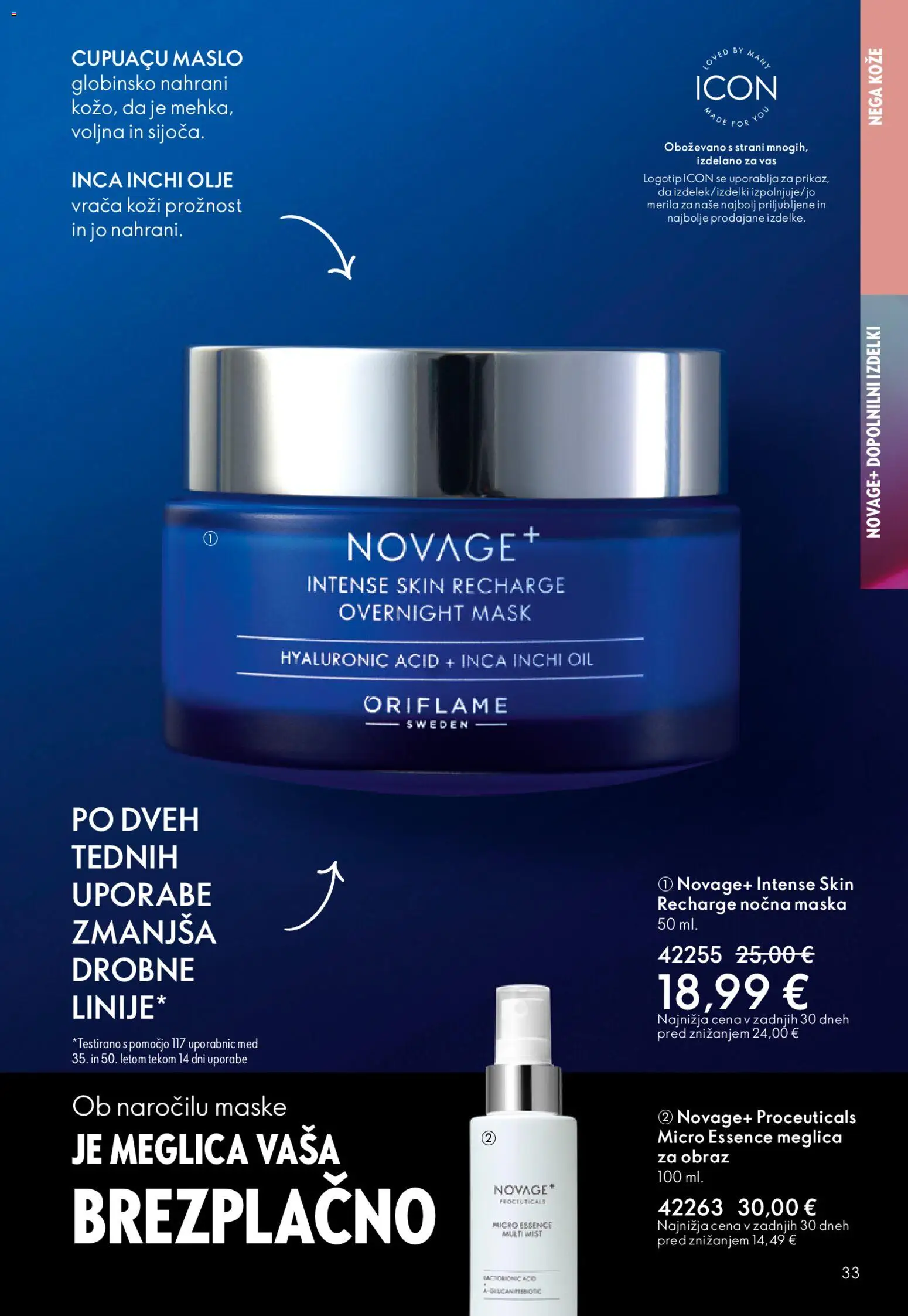 Novi Oriflame katalog ponudbe – veljaven od 01.04.2026 | Stran: 33