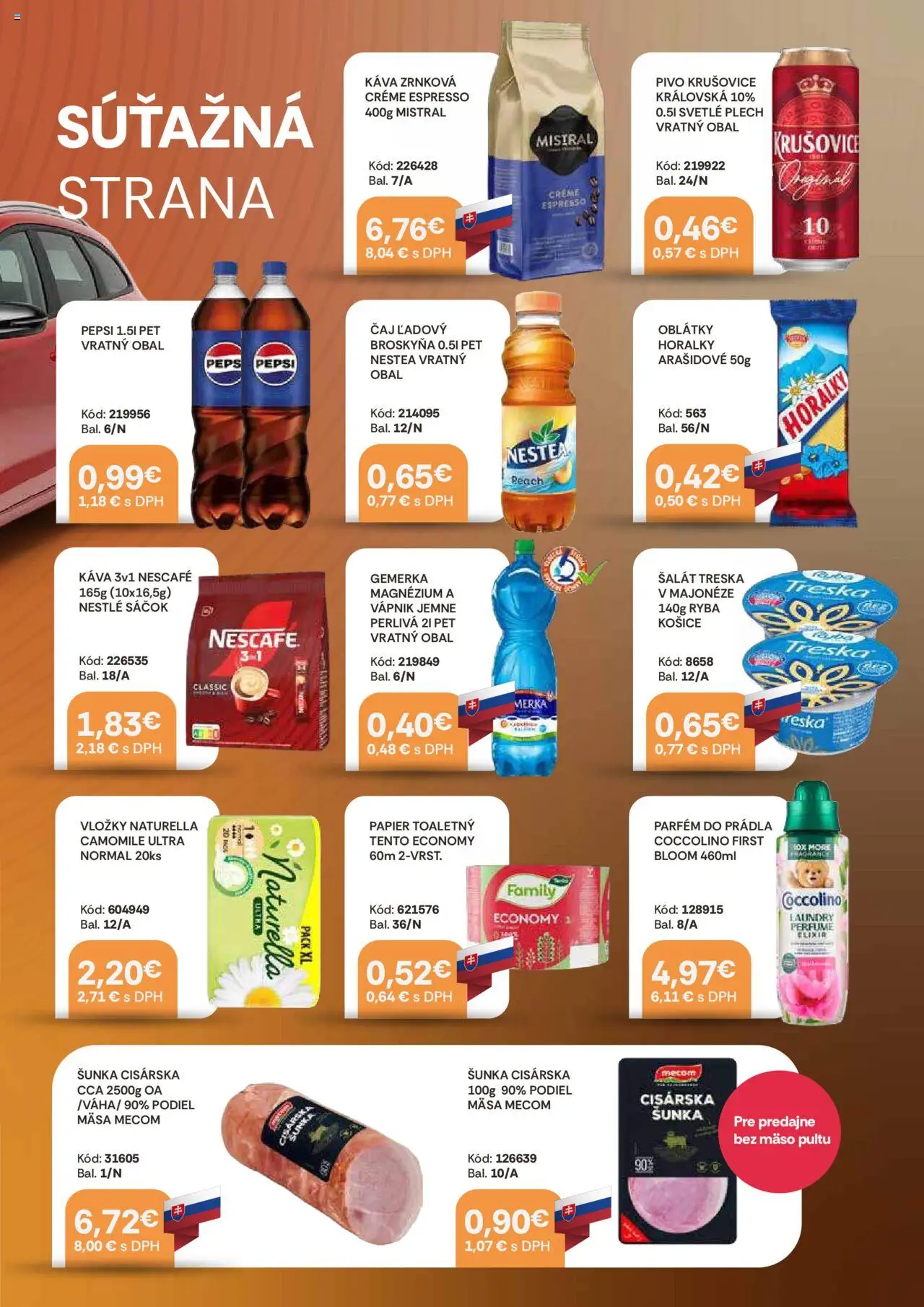 Labaš magazín │ platný od 22.08.2025 | Strana: 3 | Produkty: Ryba, Šalát, Gemerka, Horálky