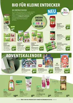 CITTI Markt  Bio logisch! ab 15.10.2025 gültig | Seite: 7 | Produkte: Schokolade, Tomaten, Spülung, Kekse