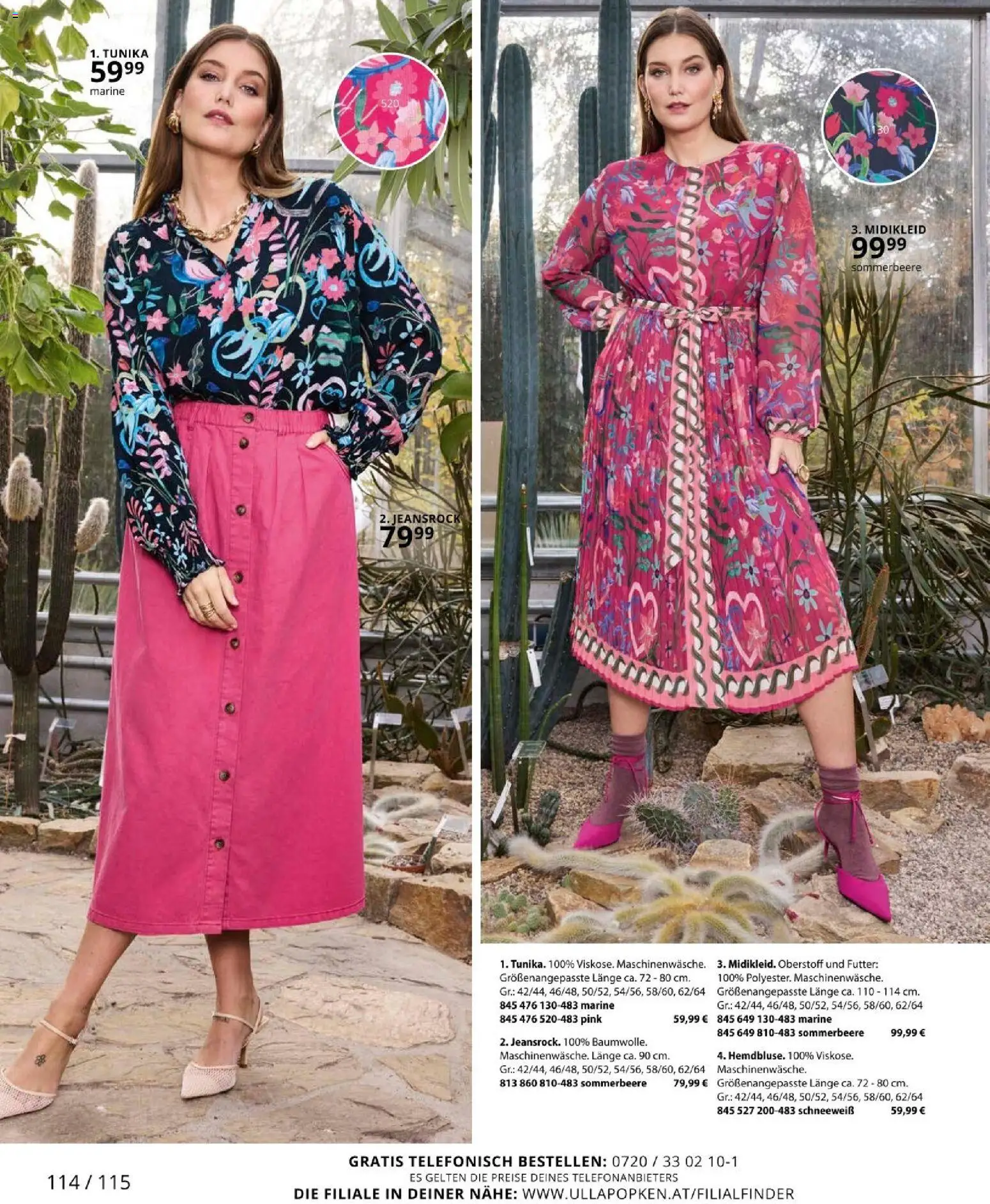 Ulla Popken akciós ujság - amely érvényes a következő dátumtól: 01.03.2026 | Oldal: 114 | Termékek: Tunika