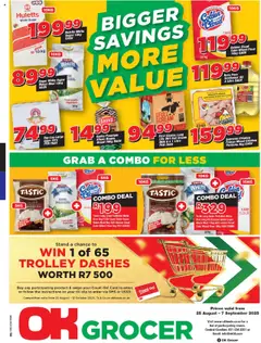 Preview of OK Foods specials valid from 25.08.2025