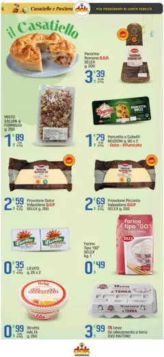 Anteprima del volantino DOK volantino Apice, Pietrelcina, Paduli valido a partire dal 26.03.2026 | Pagina: 6 | Prodotti: Farina, Pecorino Romano, Pecorino, Terra