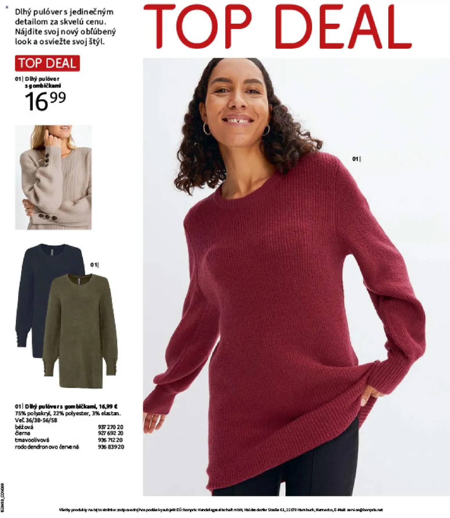 Nové Bonprix akcie – leták je platný od 24.11.2025 | Strana: 99