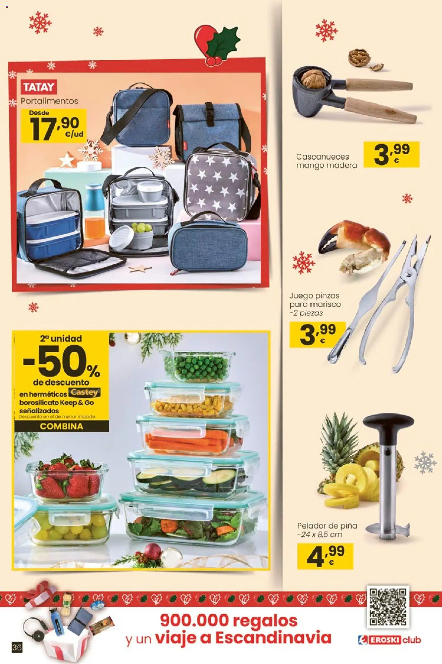 Eroski - Regalos │ válido desde el 02.12.2025 | Página: 36 | Productos: Piña, Ρούτερ
