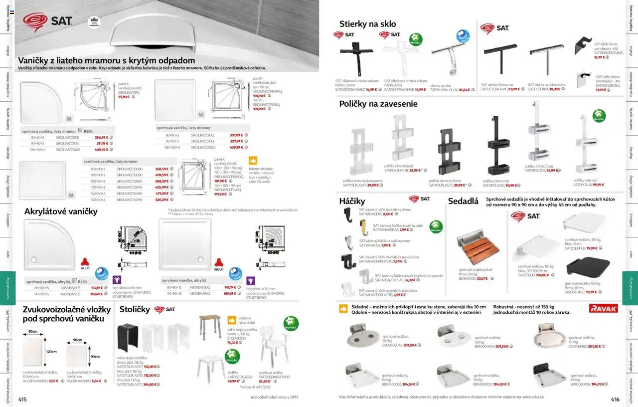 Nové Siko akcie – leták je platný od 01.09.2025 | Strana: 209 | Produkty: Stoličky, Osvetlenie, Poličky, Dlažba