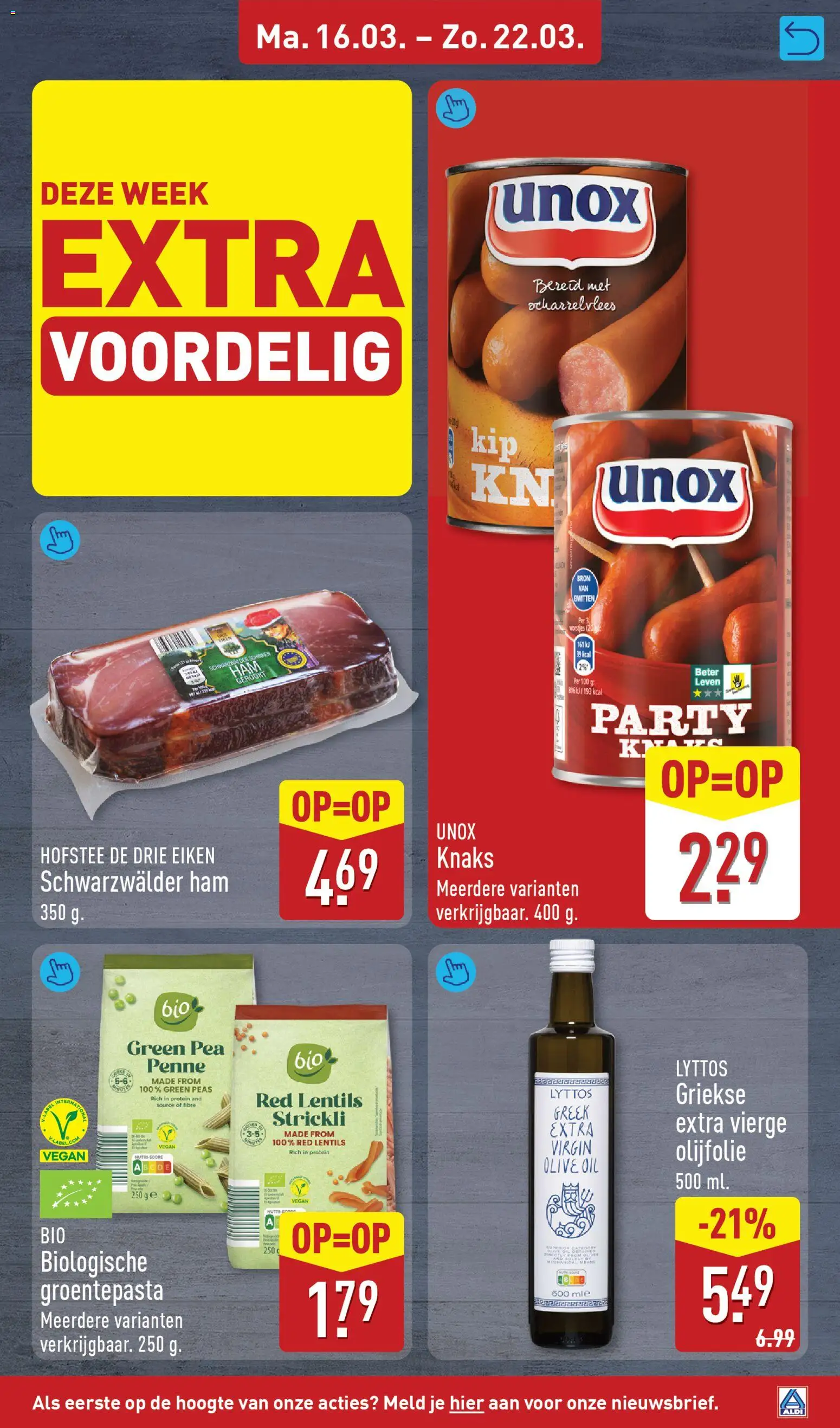 {H1} | Pagina: 19 | Producten: Ham, Olijfolie