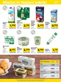 Tuš katalog akcije – veljaven od 01.10.2025 | Stran: 8 | Izdelki: Krema, Sir, Kisla smetana, Smetana