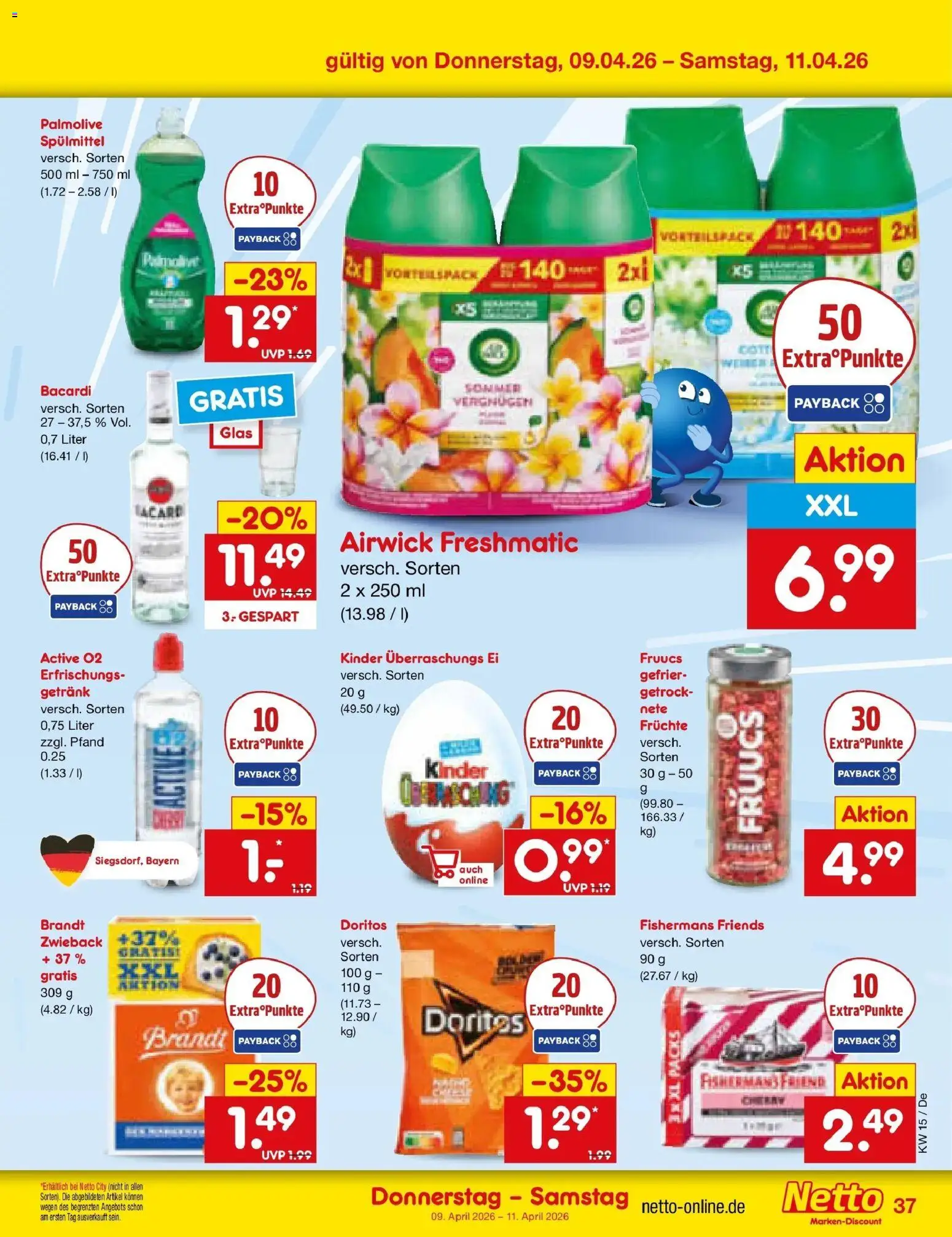 Netto Marken-Discount Prospekt Thierhaupten	 – gültig ab 05.04.2026 | Seite: 53 | Produkte: Bacardi