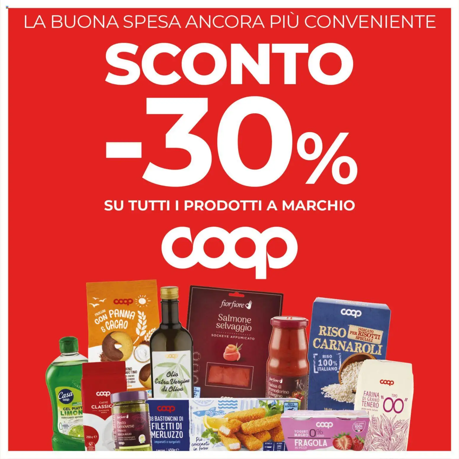 Volantino COOP del 29.01.2026 | Pagina: 8 | Prodotti: Yogurt, Caffè, Salmone, Pesto