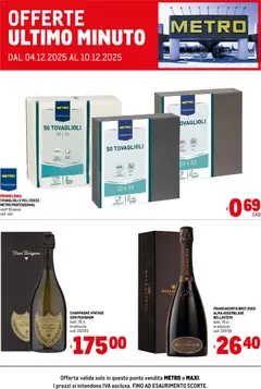 Anteprima del volantino Metro Offerte ultimo minuto catalogo valido a partire dal 04.12.2025