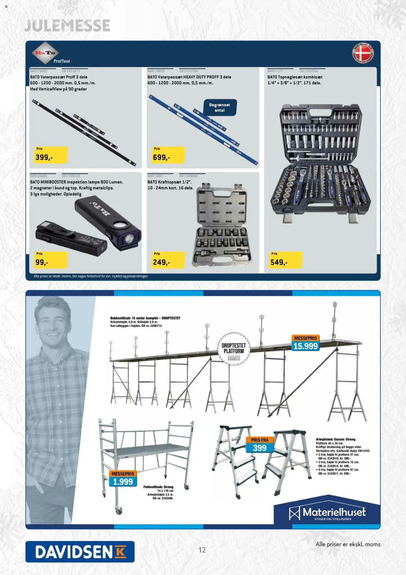 Davidsen tilbudsavis – gyldig fra 12.12.2025 | Side: 12 | Produkter: Lampe