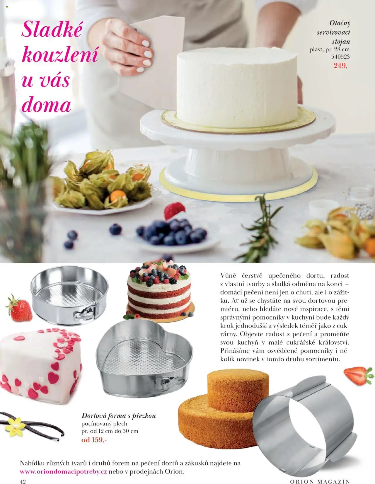 Orion katalog - Podzim/zima od 23.09.2025 | Strana: 42 | Produkty: Plech, Forma