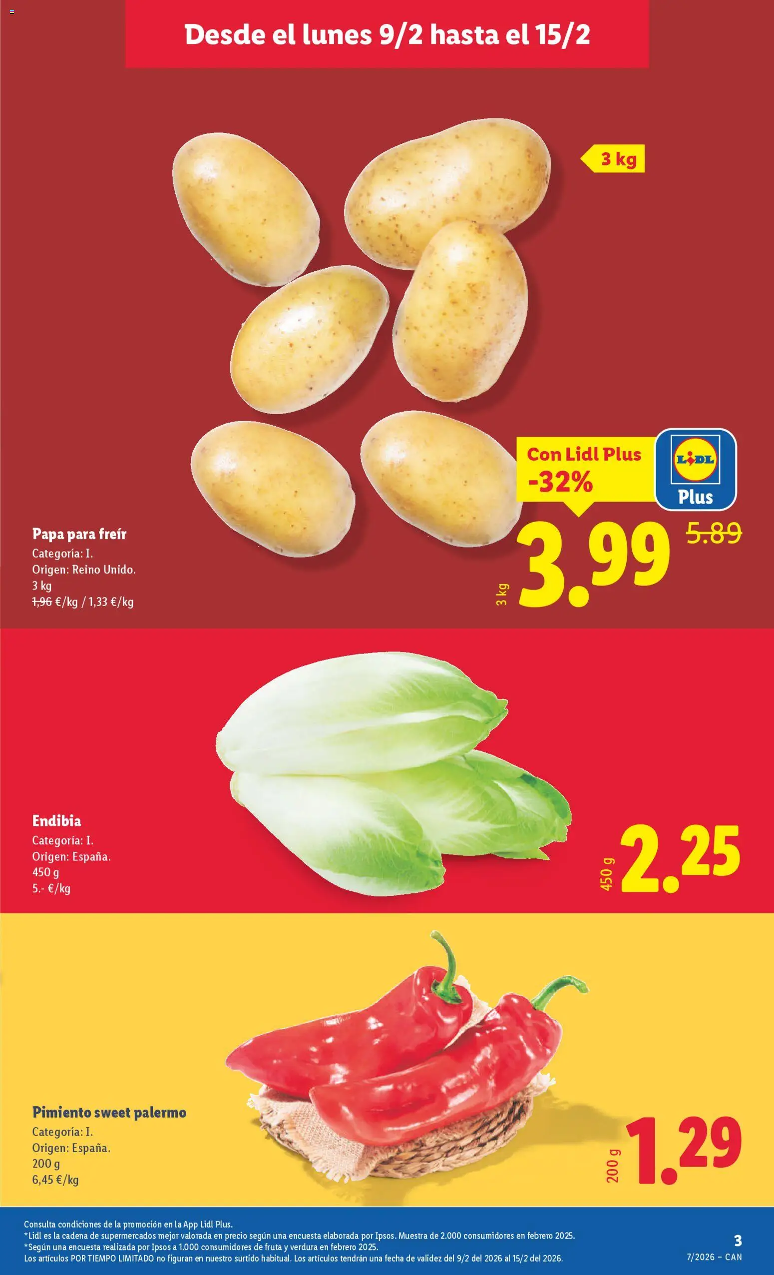 Lidl - Canarias │ válido desde el 09.02.2026 | Página: 3 | Productos: Κάδος απορρυμάτων