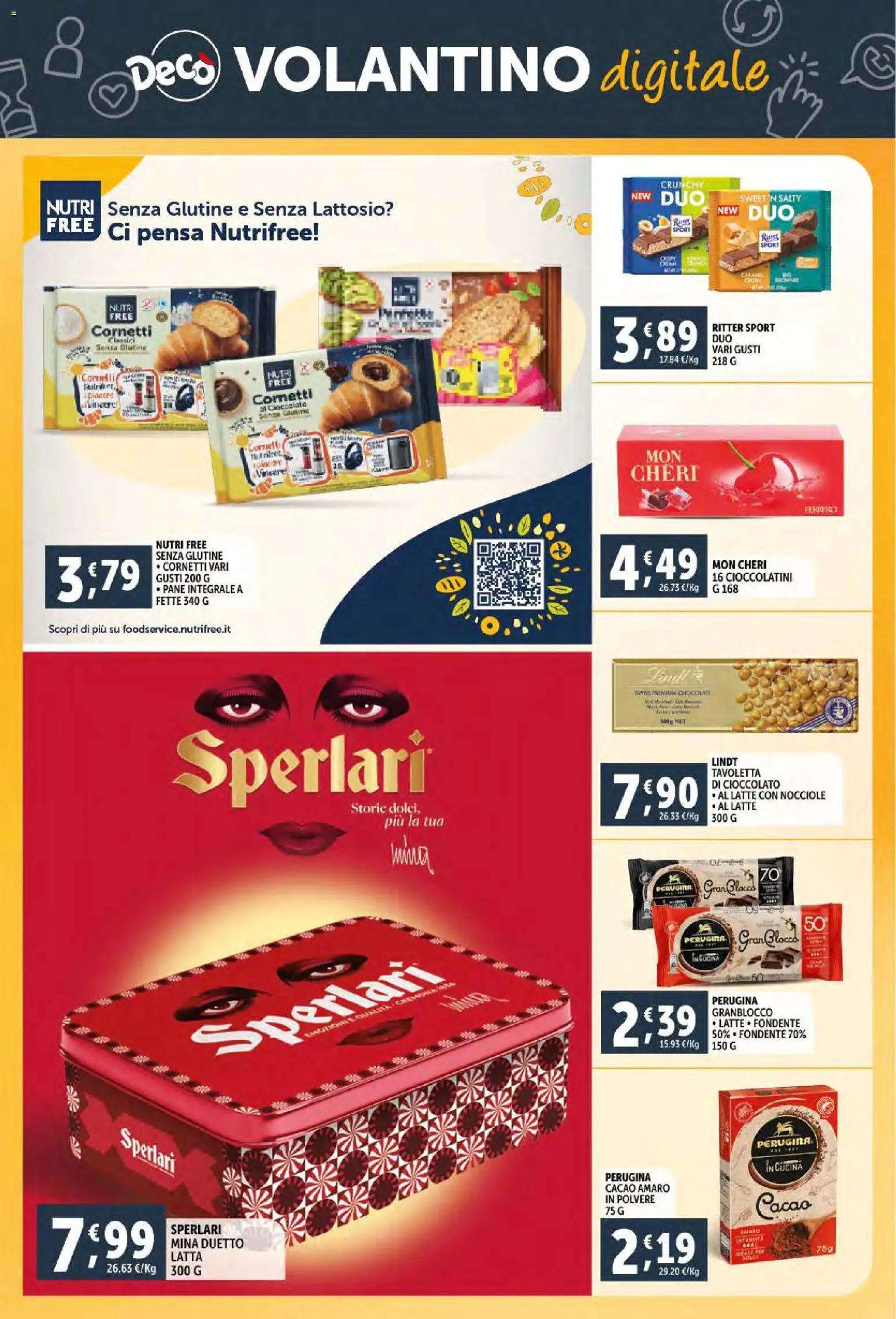 Volantino Decò del 02.12.2025 | Pagina: 33 | Prodotti: Pane, Cioccolato, Latte, Amaro