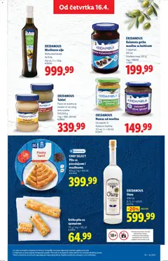 ERIDANOUS Maslinovo ulje, Ekstra devičansko Sa Krita, 750 ml - pregled Lidl kataloga - važi od 16.04.2026 | Strana: 41 | Proizvode: Masline, Pita, Ulje, Pica