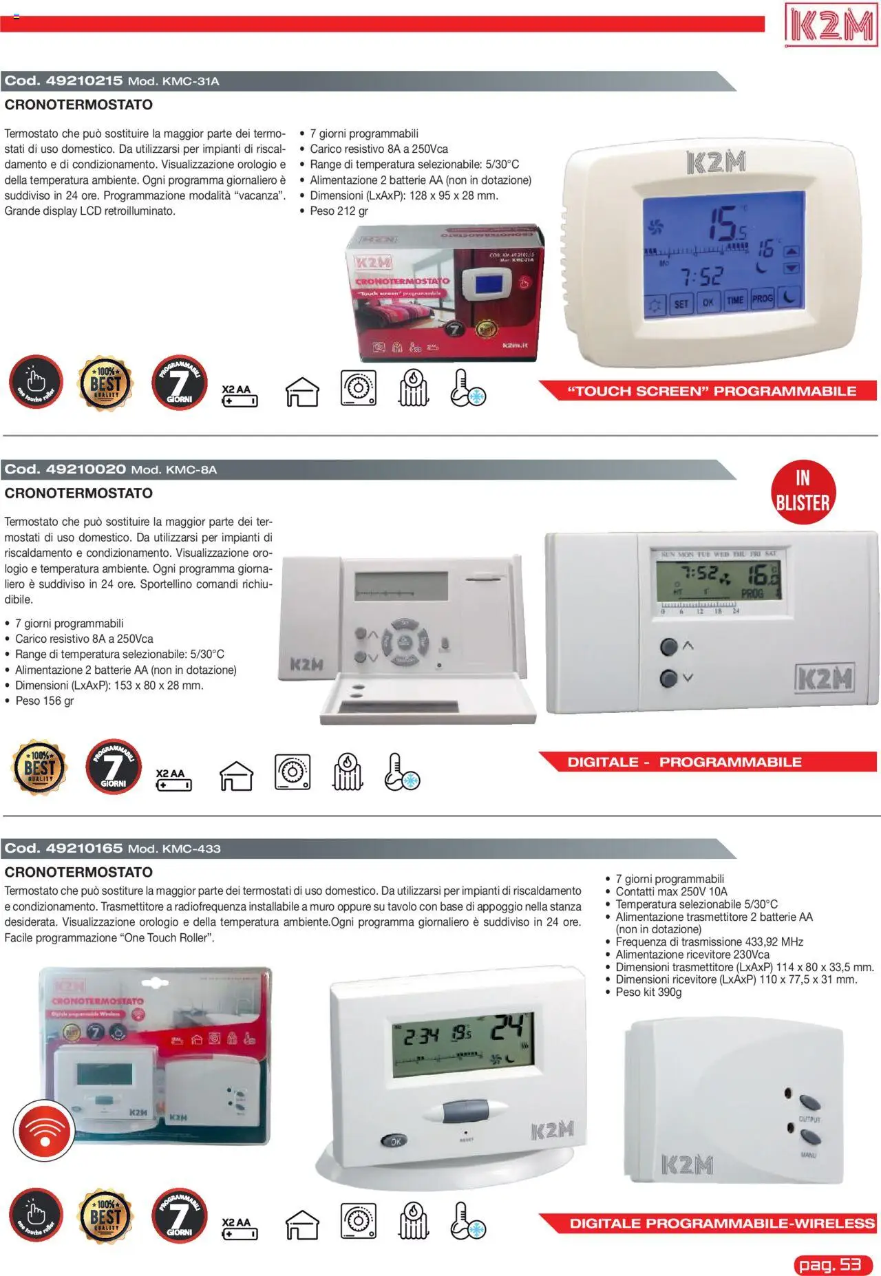 Volantino GBC del 31.05.2025 | Pagina: 53 | Prodotti: Orologio, Tavolo, Batterie