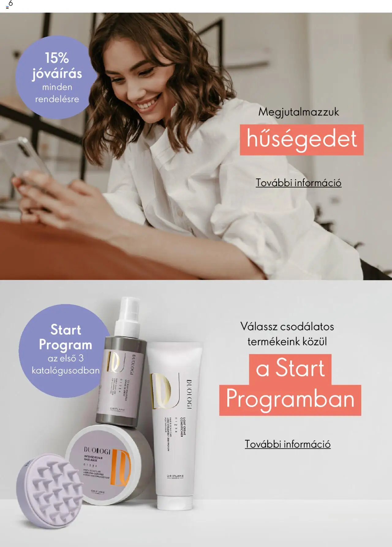 Oriflame akciós ujság - amely érvényes a következő dátumtól: 28.04.2024 | Oldal: 6