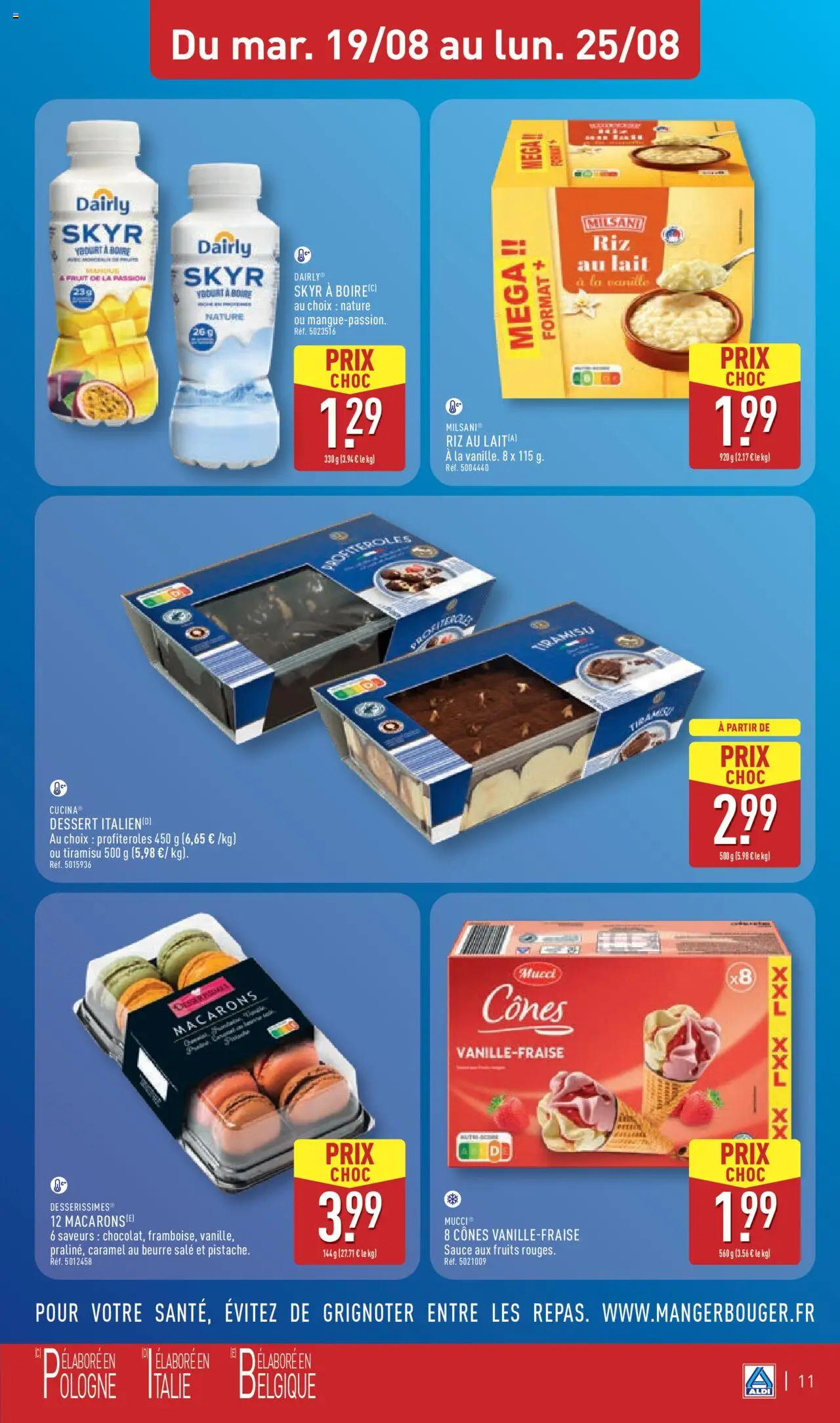  | Page: 13 | Produits: Fruit de la passion, Yaourt à boire, Yaourt, Skyr