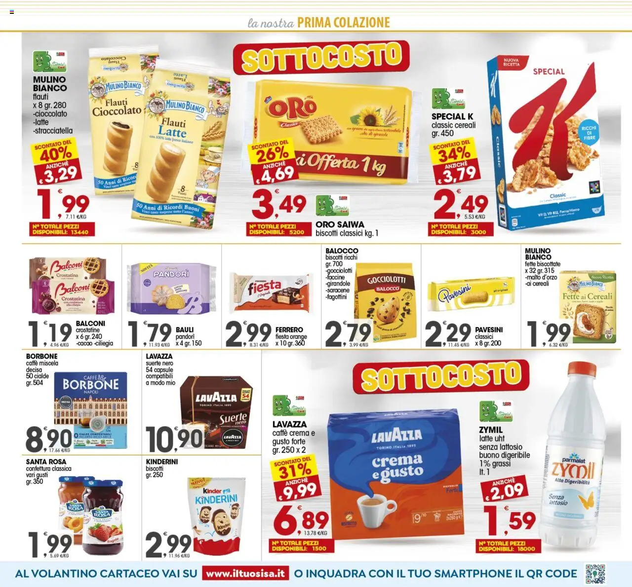 Volantino SISA del 14.10.2025 | Pagina: 5 | Prodotti: Caffè, Cioccolato, Cereali, Cacao