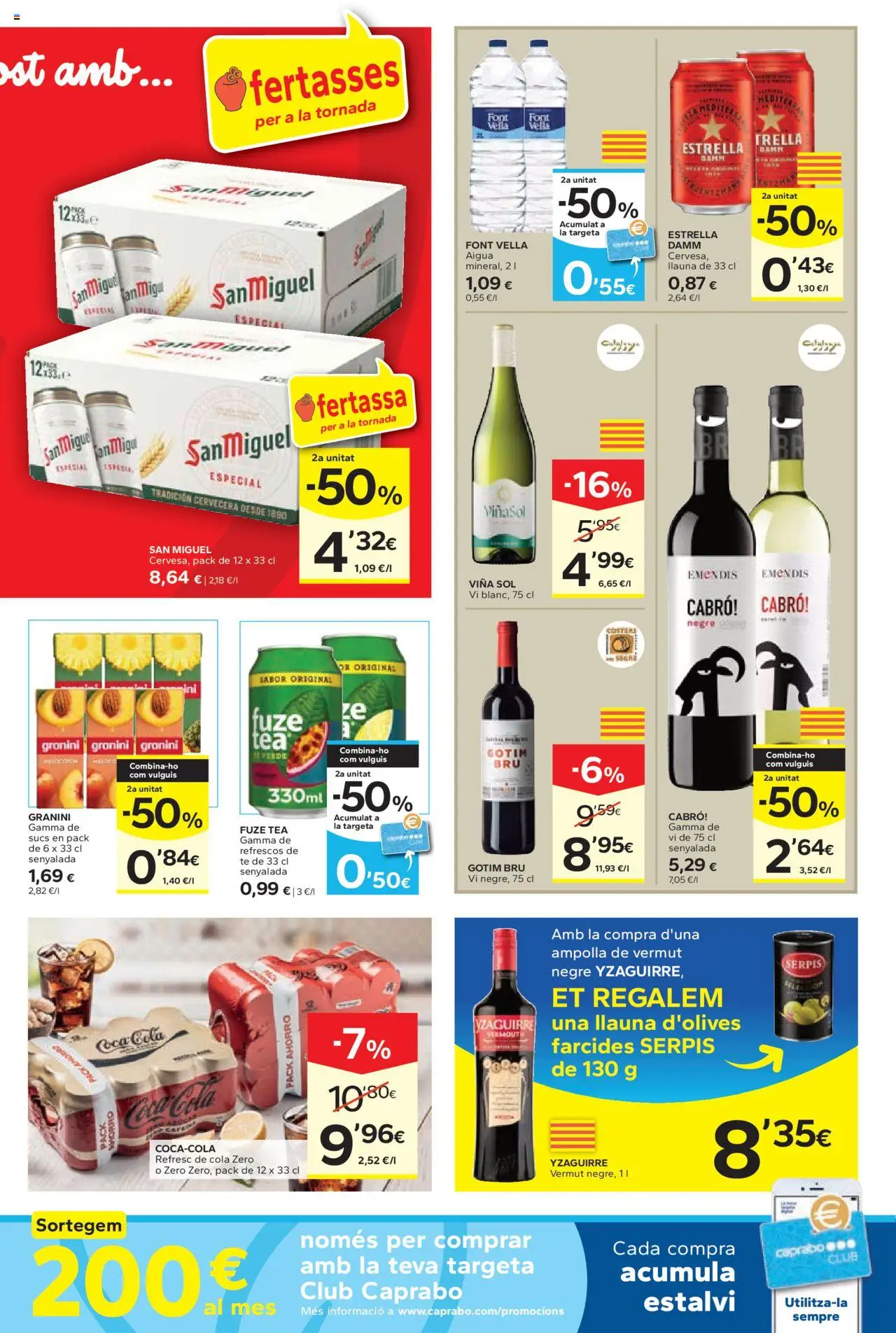 Caprabo - Provincia de Barcelona │ válido desde el 28.08.2025 | Página: 13 | Productos: Té