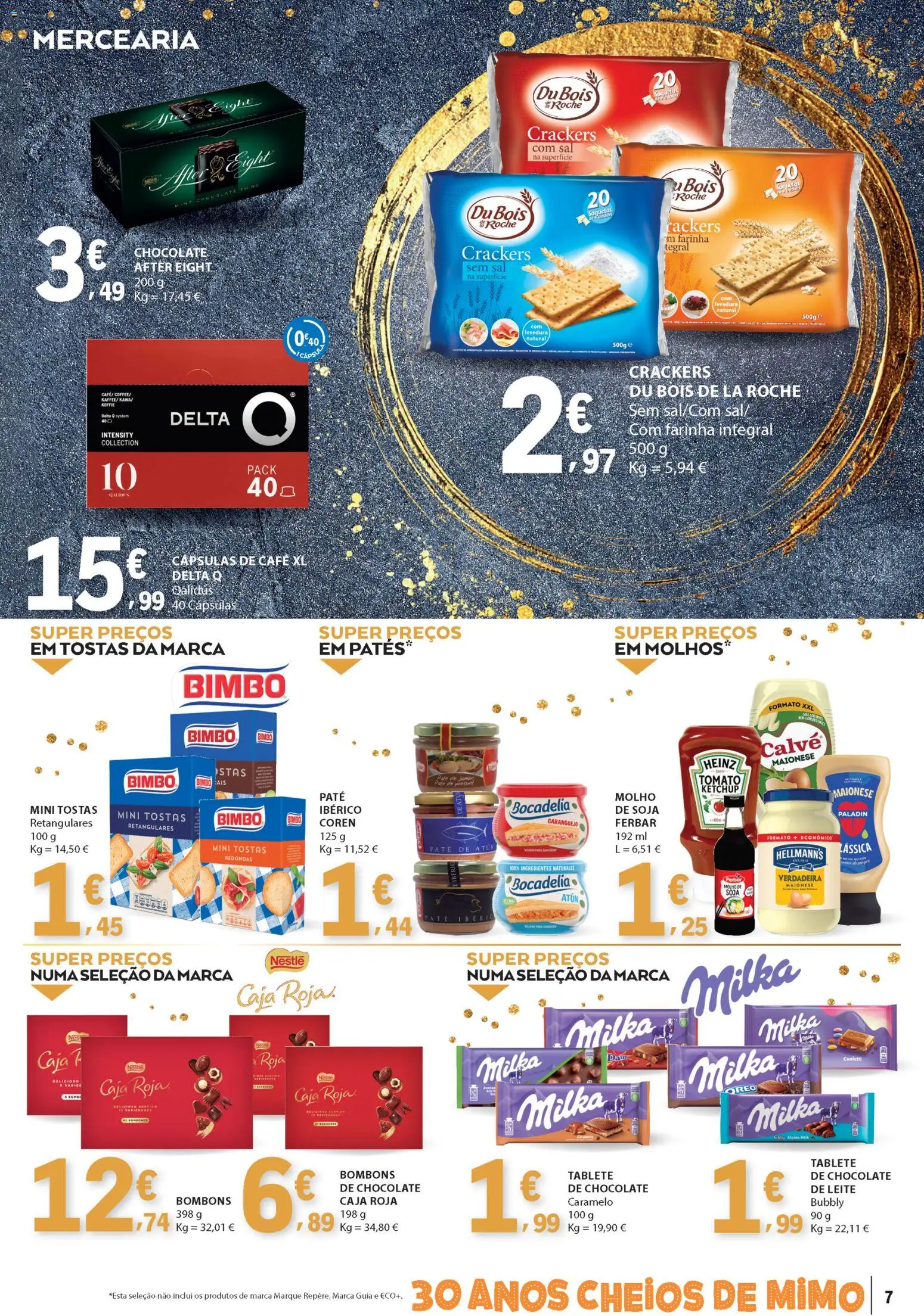 E.Leclerc Feliz 2026 │ válido de 26.12.2025 | Página: 7 | Produtos: Soja, Tostas, Nestlé, Chocolate