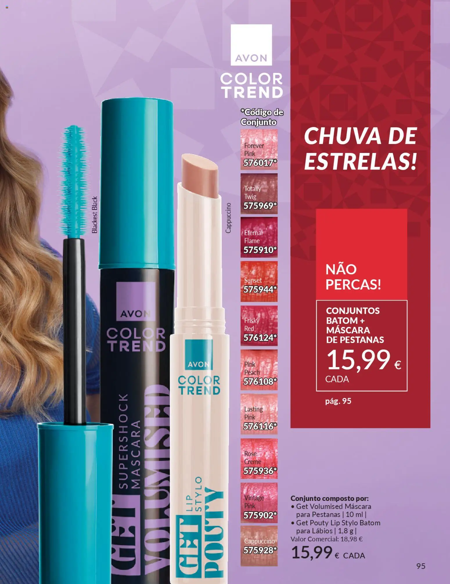 Catálogo Avon Campanha 12 │ válido de 01.12.2025 | Página: 95 | Produtos: Batom, Creme