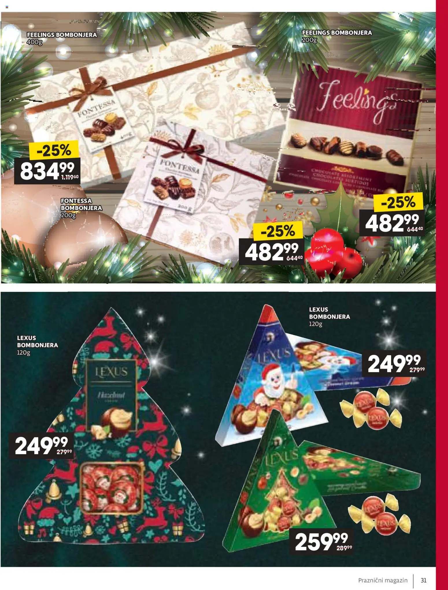 Idea katalog - važi od 11.12.2025 | Strana: 31 | Proizvode: Bombonjera