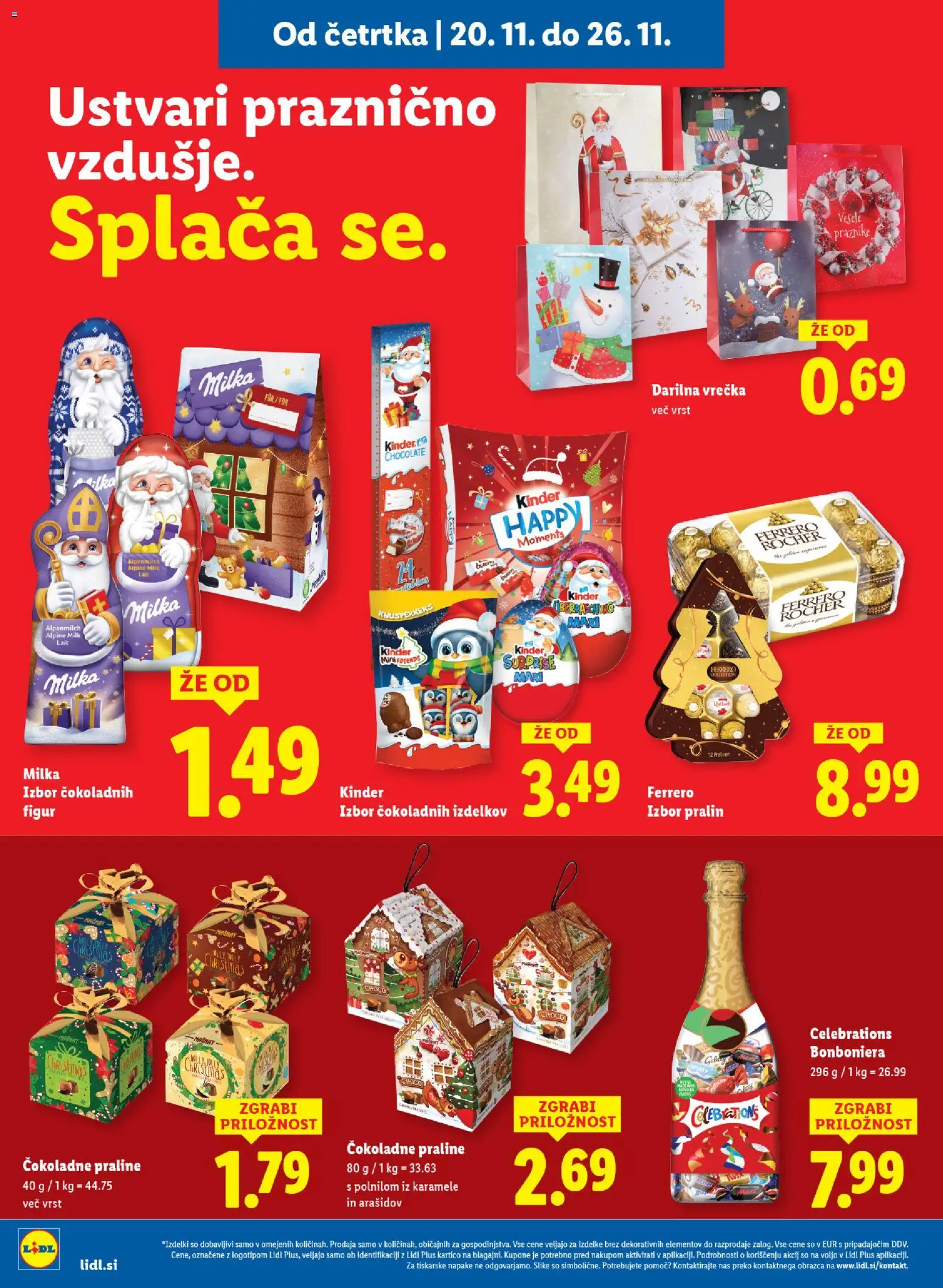 Novi Lidl katalog ponudbe – veljaven od 24.11.2025 | Stran: 10 | Izdelki: Bonboniera, Karamele