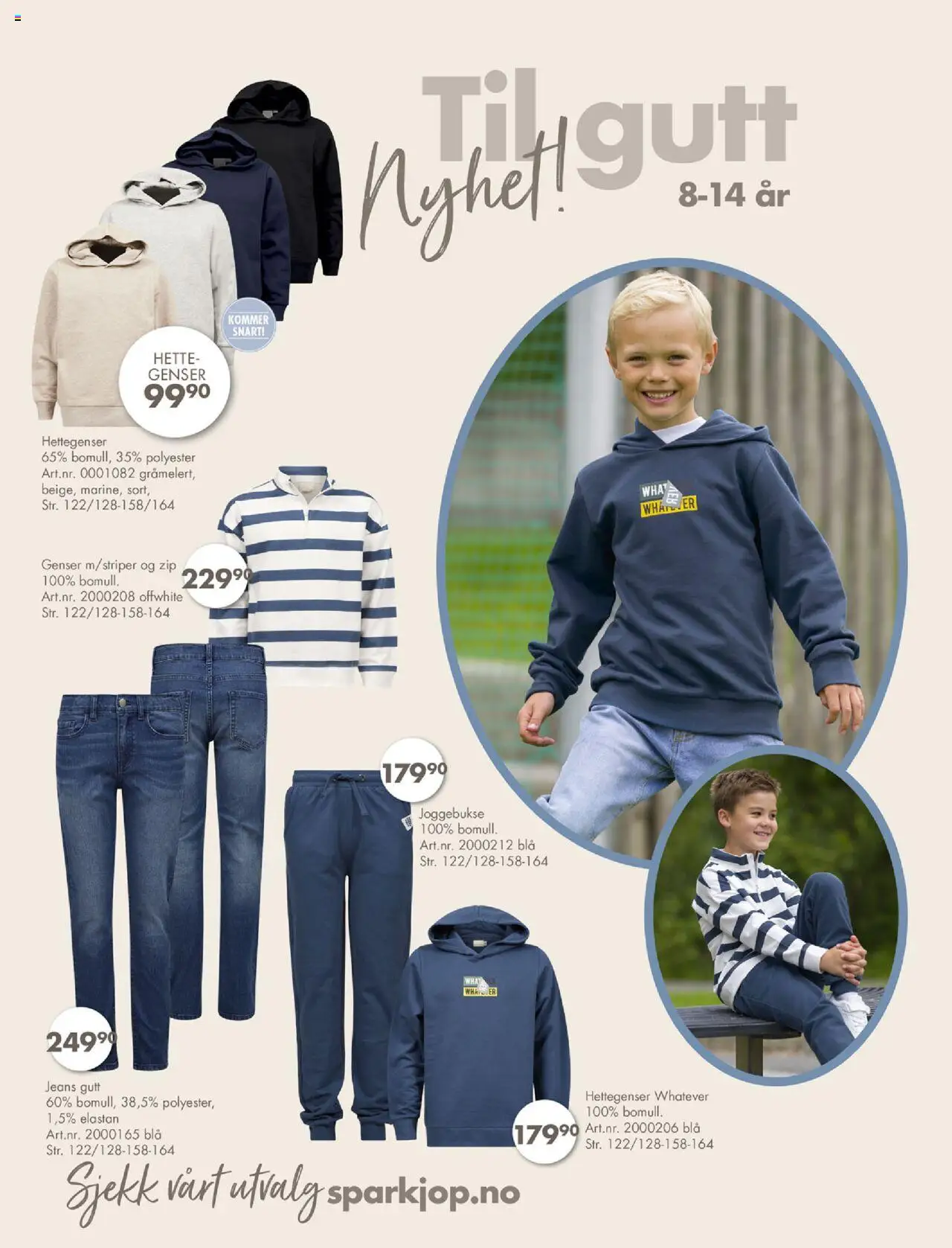 | Side: 45 | Produkter: Genser, Hettegenser, Jeans