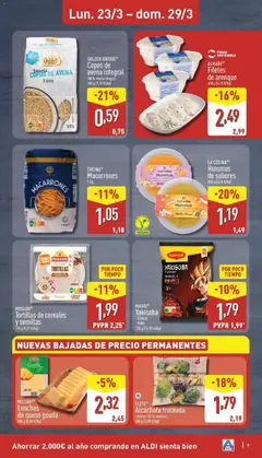 Vista previa ALMARE® Filetes de arenque, Filetes de arenque 400 g válido desde el 23.03.2026 | Página: 9 | Productos: Queso, Pasta, Cocina, Queso Gouda
