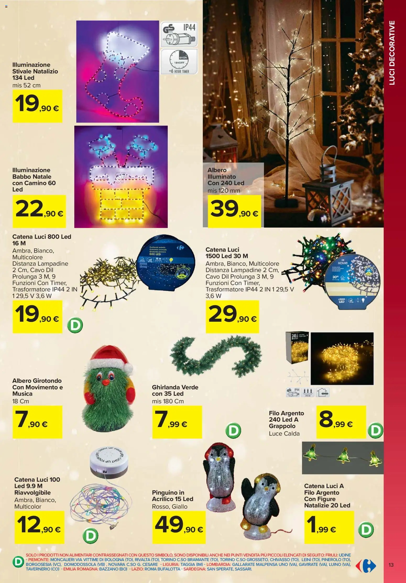 Volantino Carrefour del 03.11.2025 | Pagina: 13 | Prodotti: Cavo