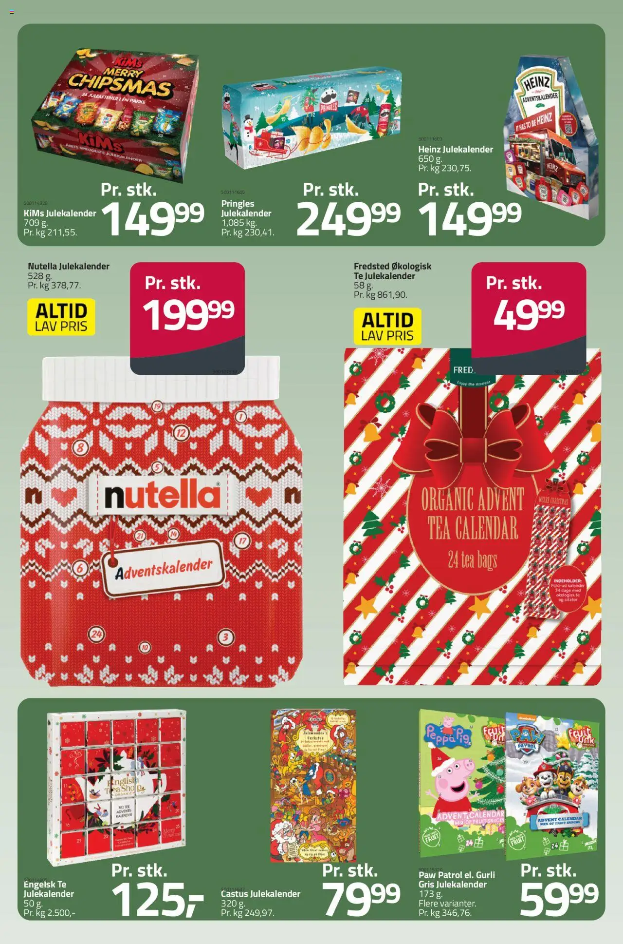 Fleggaard tilbudsavis – gyldig fra 08.10.2025 | Side: 3 | Produkter: Te, Nutella