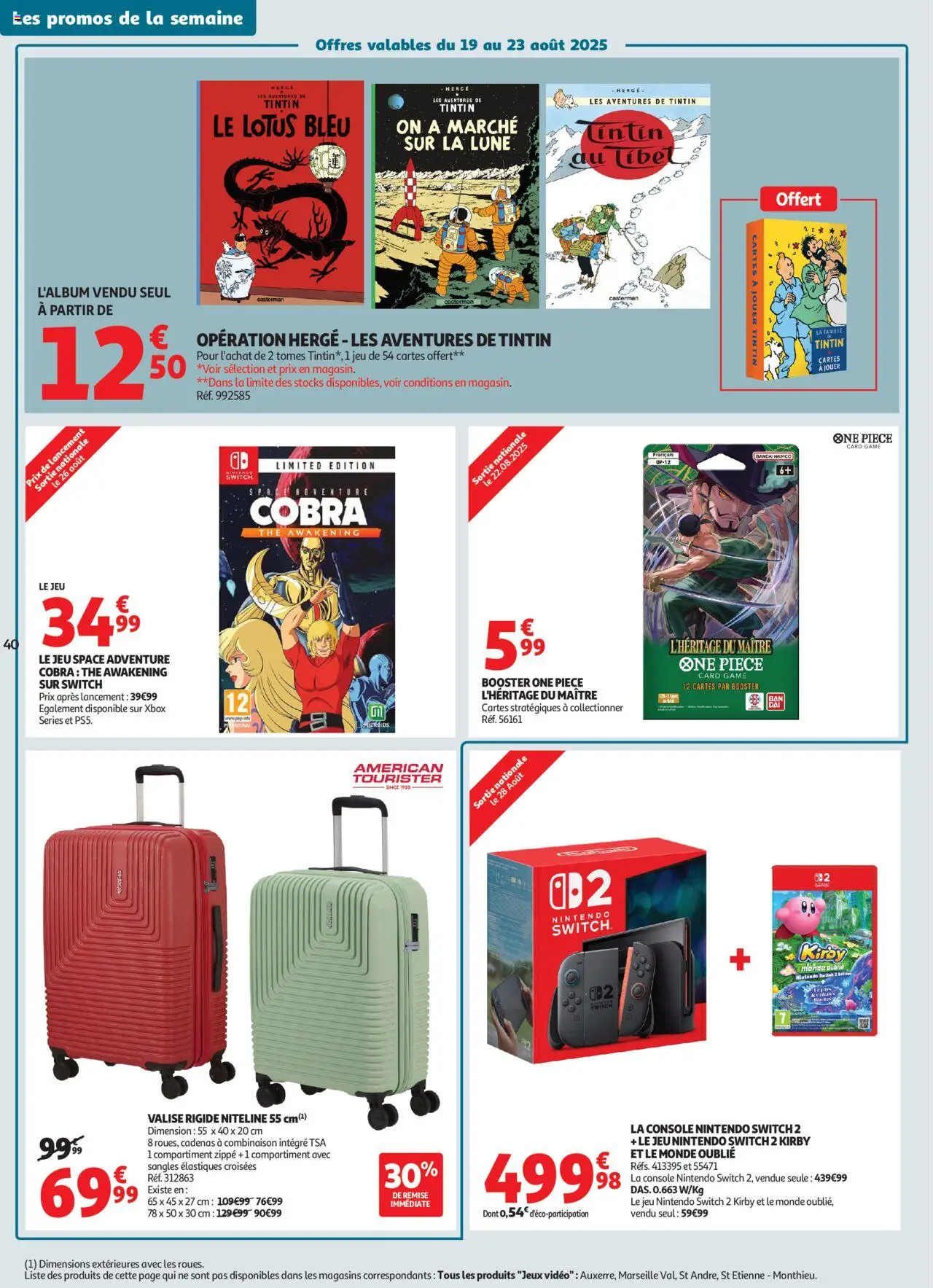  | Page: 40 | Produits: Vidéo, Xbox, Jeux, Thé