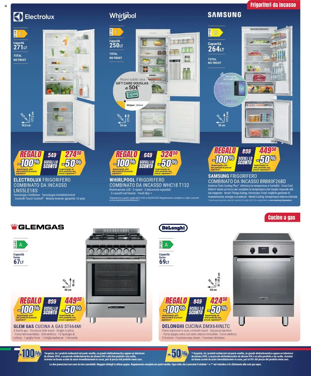 Volantino Trony del 03.07.2025 | Pagina: 13 | Prodotti: Cucine, Frigorifero, Forno, Frigorifero combinato