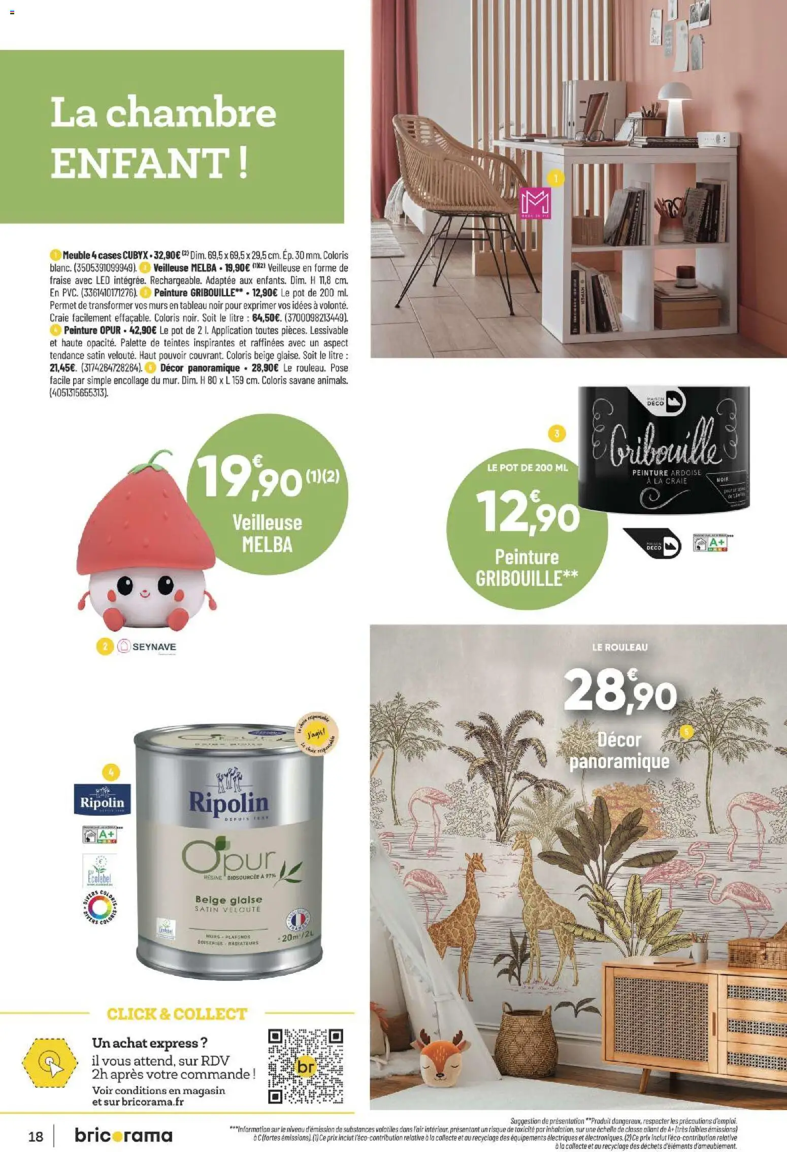 {H1} | Page: 18 | Produits: Meuble, Fraise, Rouleau