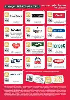 hohes C, 500 ml-es Vitamin vizekre! - amely érvényes a következő dátumtól: 02.03.2026 | Oldal: 3