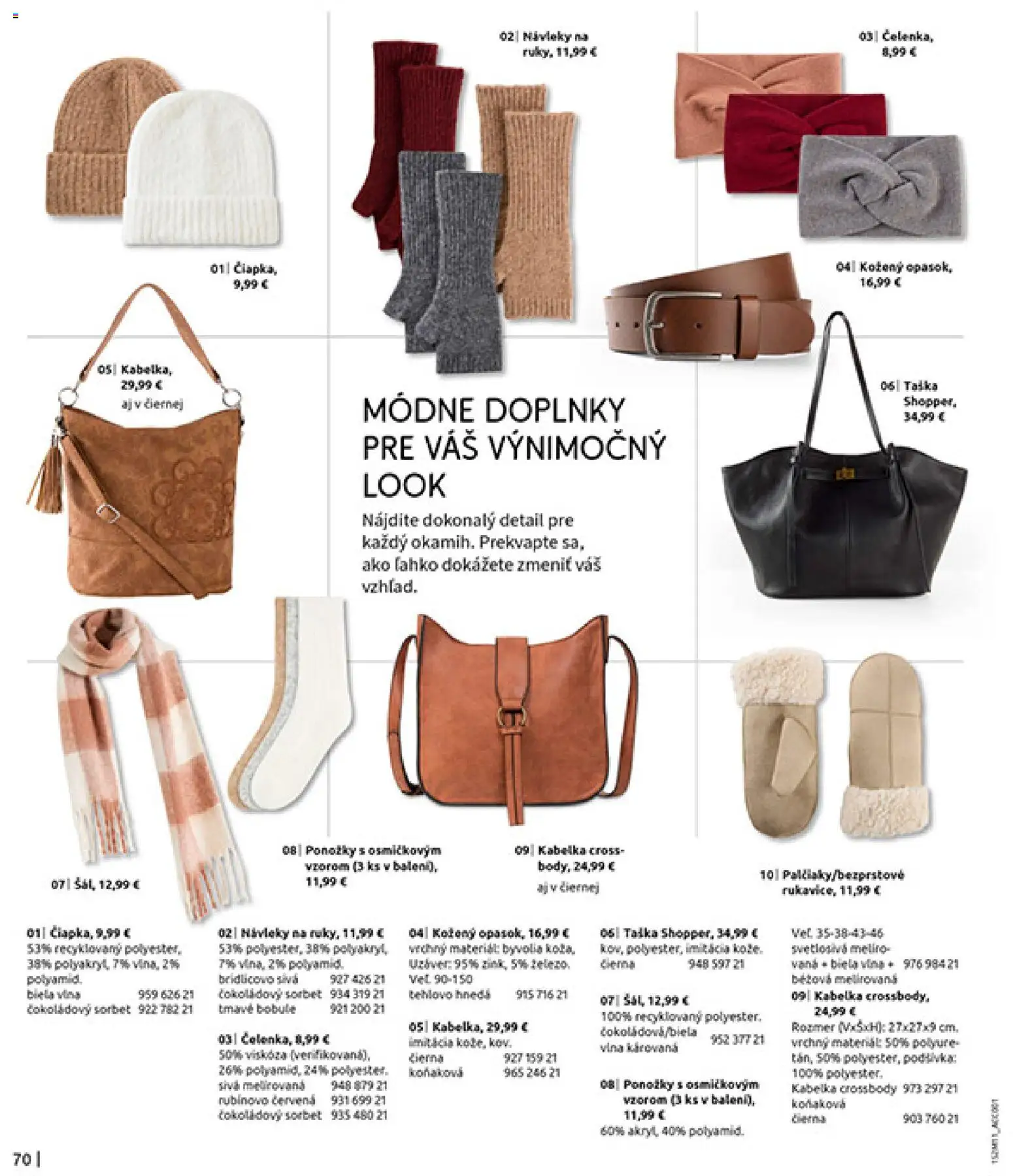 Nové Bonprix akcie – leták je platný od 16.12.2025 | Strana: 72 | Produkty: Sorbet, Ponožky, Kabelka