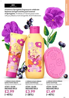 Preview of Oriflame - Offers valid from 11.02.2026 | Page: 179 | Products: Fragrance, Hand cream, Soap, Cream