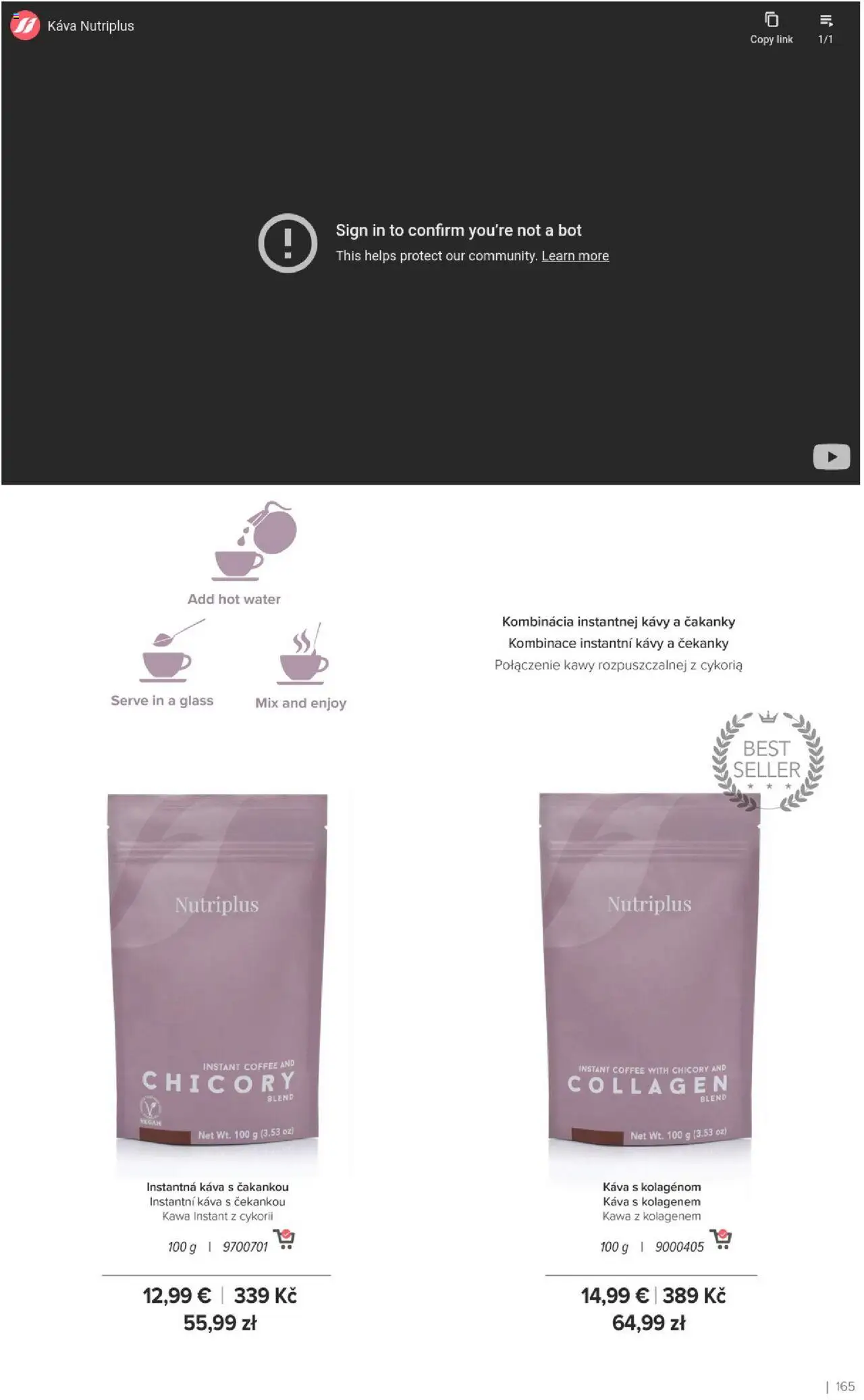 Nové Farmasi akcie – leták je platný od 24.09.2025 | Strana: 165 | Produkty: Káva