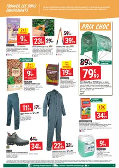 Gamm vert - Prévisualisation de Gamm vert - Des promos vertdoyantes valide à partir de 25.02.2026 | Page: 3 | Produits: Coton, Terreau, Poignées, Pantalon de travail