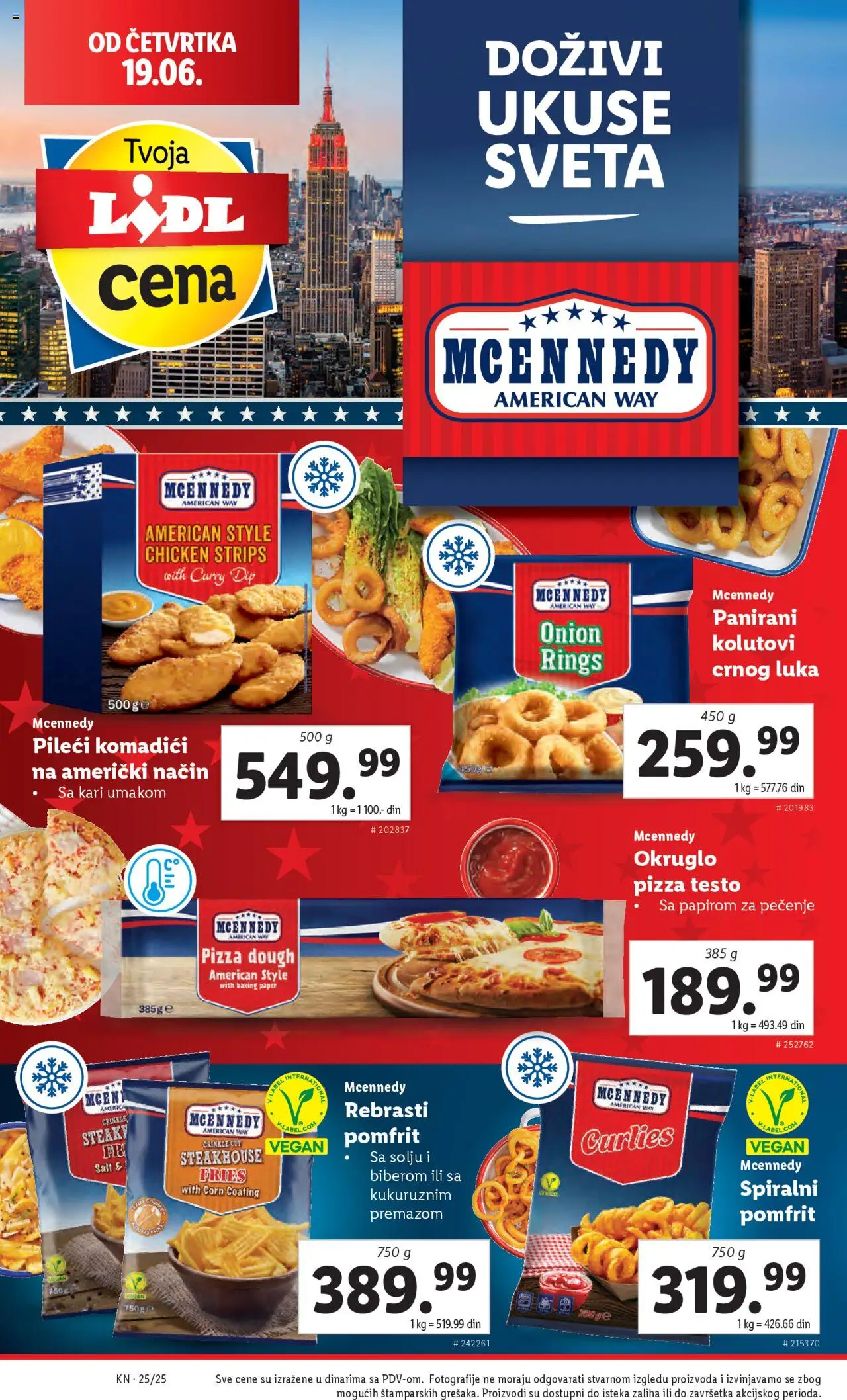 Lidl katalog - važi od 19.06.2025 | Strana: 34 | Proizvode: Pomfrit