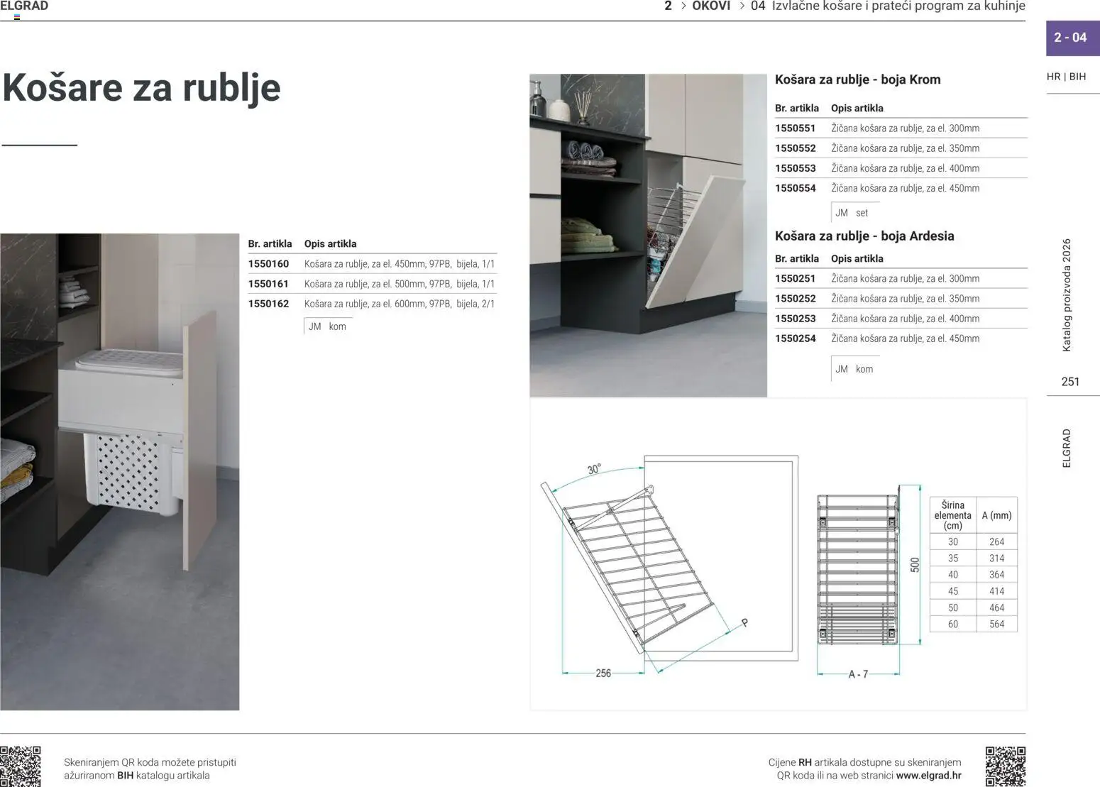 Elgrad katalog | vrijedi od 02.04.2026 | Stranica: 10 | Proizvodi: Košara, Košare, Košara za rublje