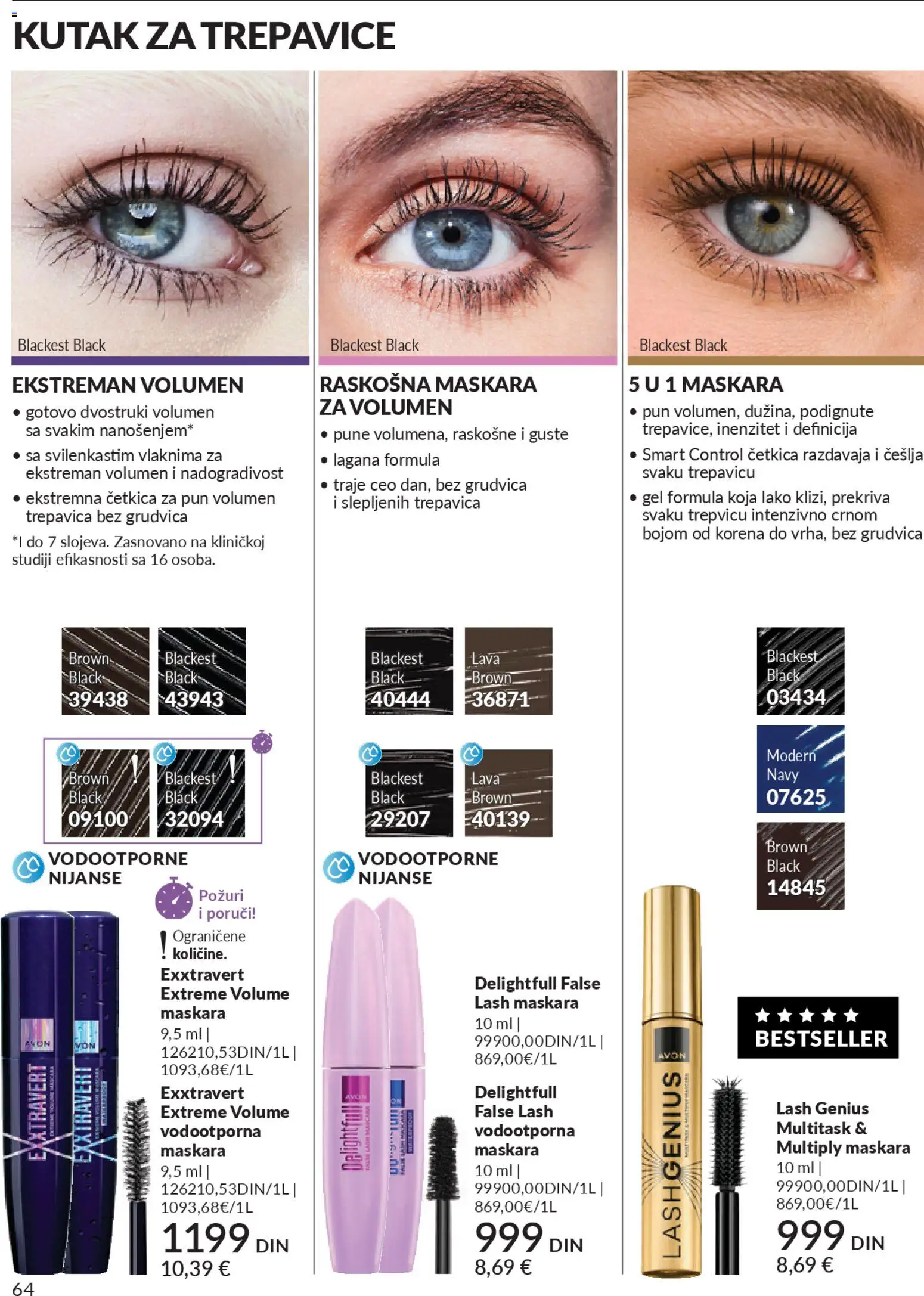 AVON katalog - važi od 28.02.2026 | Strana: 68 | Proizvode: Maskara