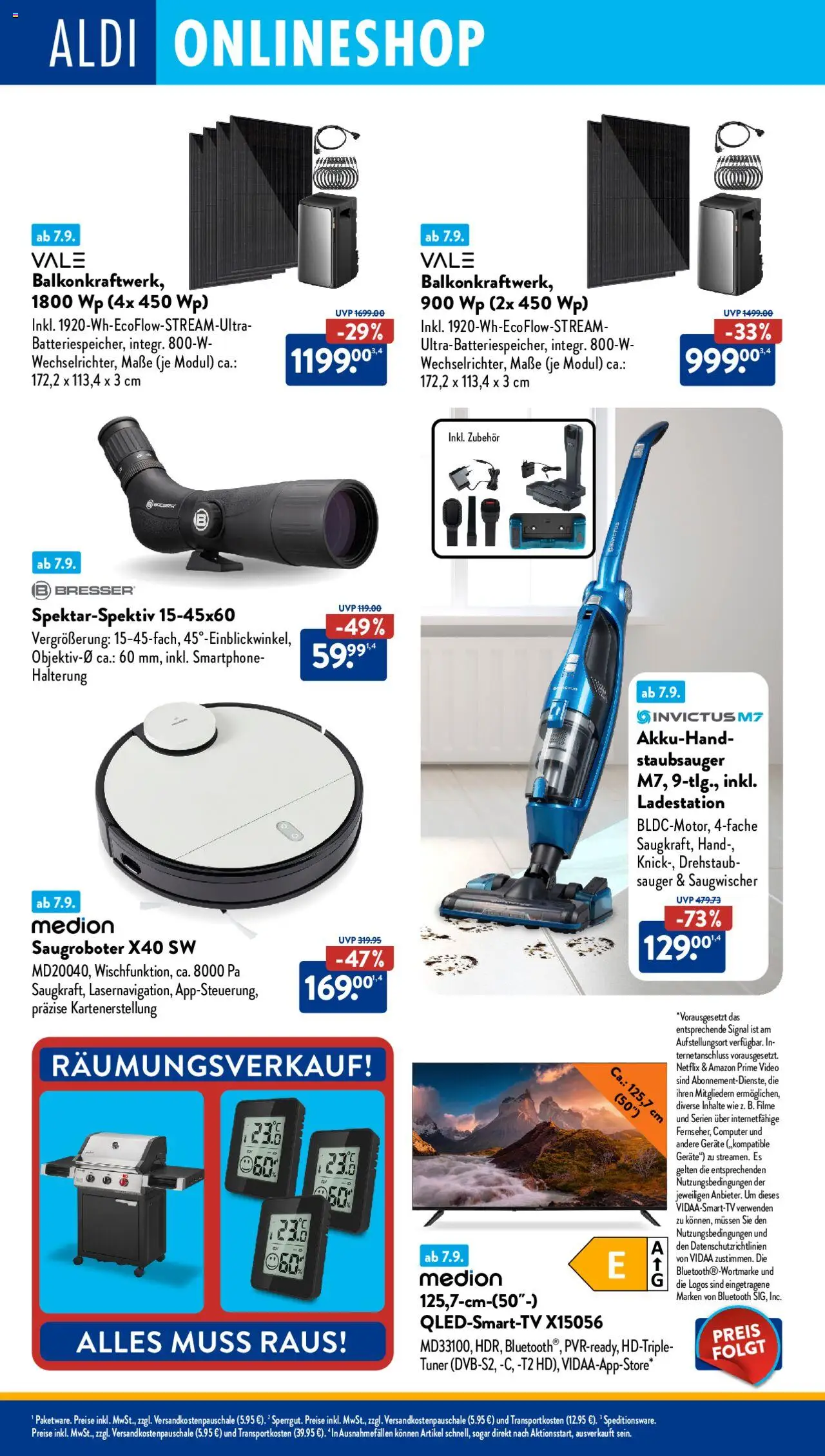 Aldi Süd Prospekt 	 - gültig ab dem 08.09.2025 | Seite: 27 | Produkte: Staubsauger, Smartphone, Computer, Video
