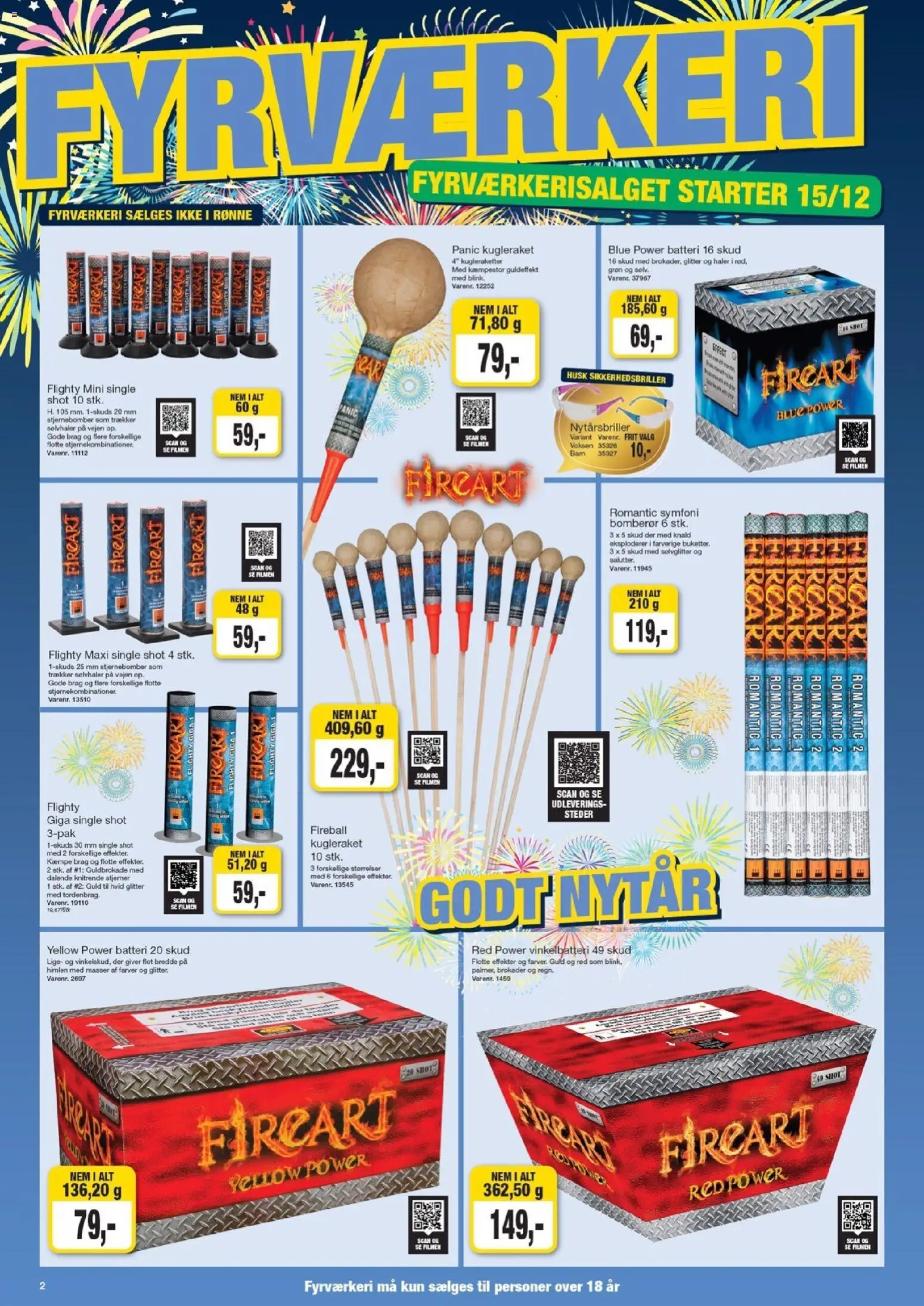 Harald Nyborg tilbudsavis – gyldig fra 15.12.2025 | Side: 2 | Produkter: Søm, Batteri