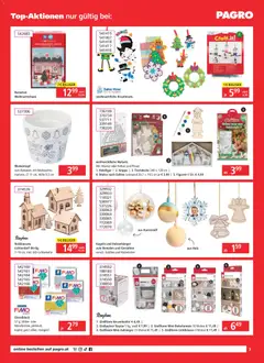 Pagro-Diskont Flugblatt ab 06.11.2025 gültig | Seite: 3 | Produkte: Blumentopf, Pinsel
