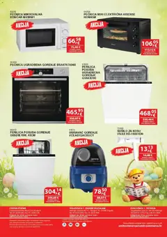 Uskršnja Akcija Smit Commerce - Pregled kataloga iz trgovine Smit Commerce, vrijedi od 01.04.2026 | Stranica: 4 | Proizvodi: Usisavač, Sušilo za kosu, Pećnica, Mikrovalna pećnica