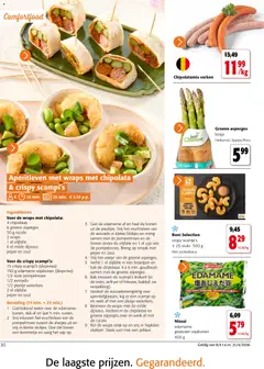 Colruyt folder / publicité - Voorbeeld van een folder van Colruyt, geldig van 08.04.2025 | Pagina: 30 | Producten: Chipolata, Peper, Avocado, Asperges